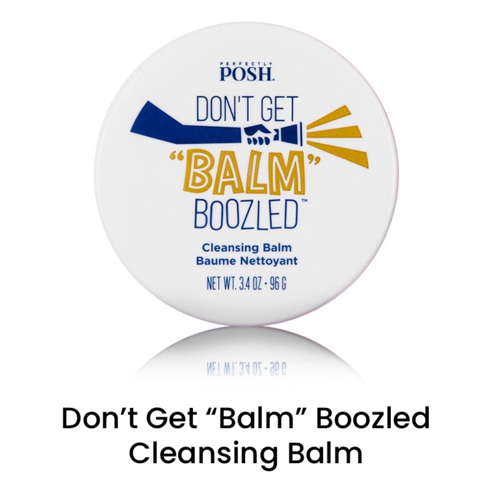 Perfectly Posh Don't Get "Balm" Boozled Cleansing Balm, NEW & SEALED
